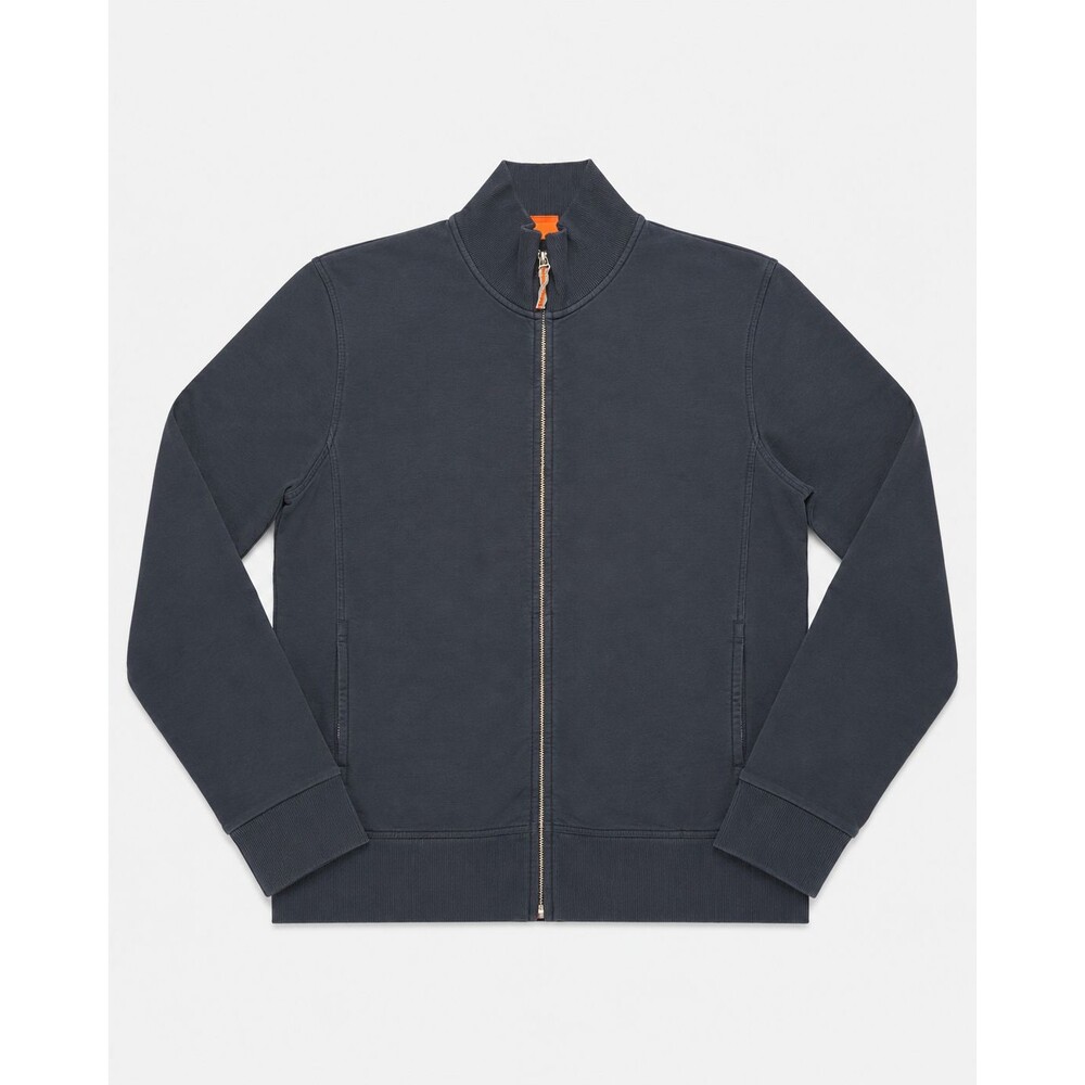 Hugo Boss Orange Men’s Navy Full Zip Track Jacket Sweatshirt Size 50 Medium